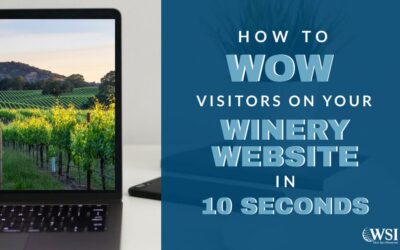 How to “Wow” Visitors on Your Winery Website in 10 Seconds