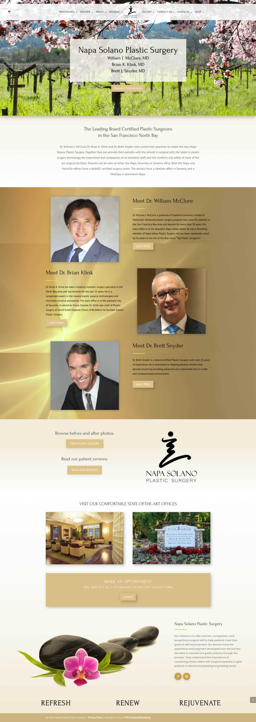 NS-plastic-surgery-website-homepage