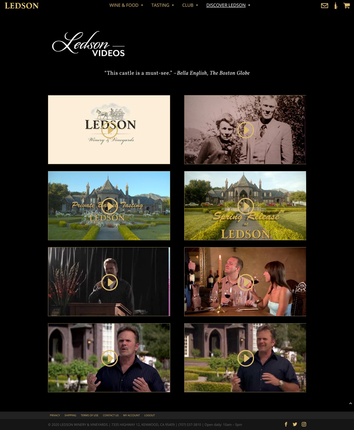 ledson-winery-website-design-videos