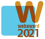 2021 web award image