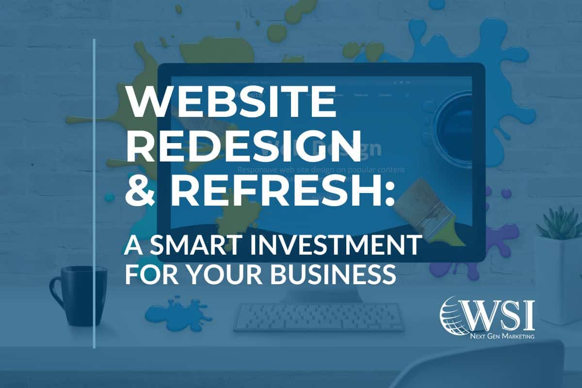 website redesign and refresh blog