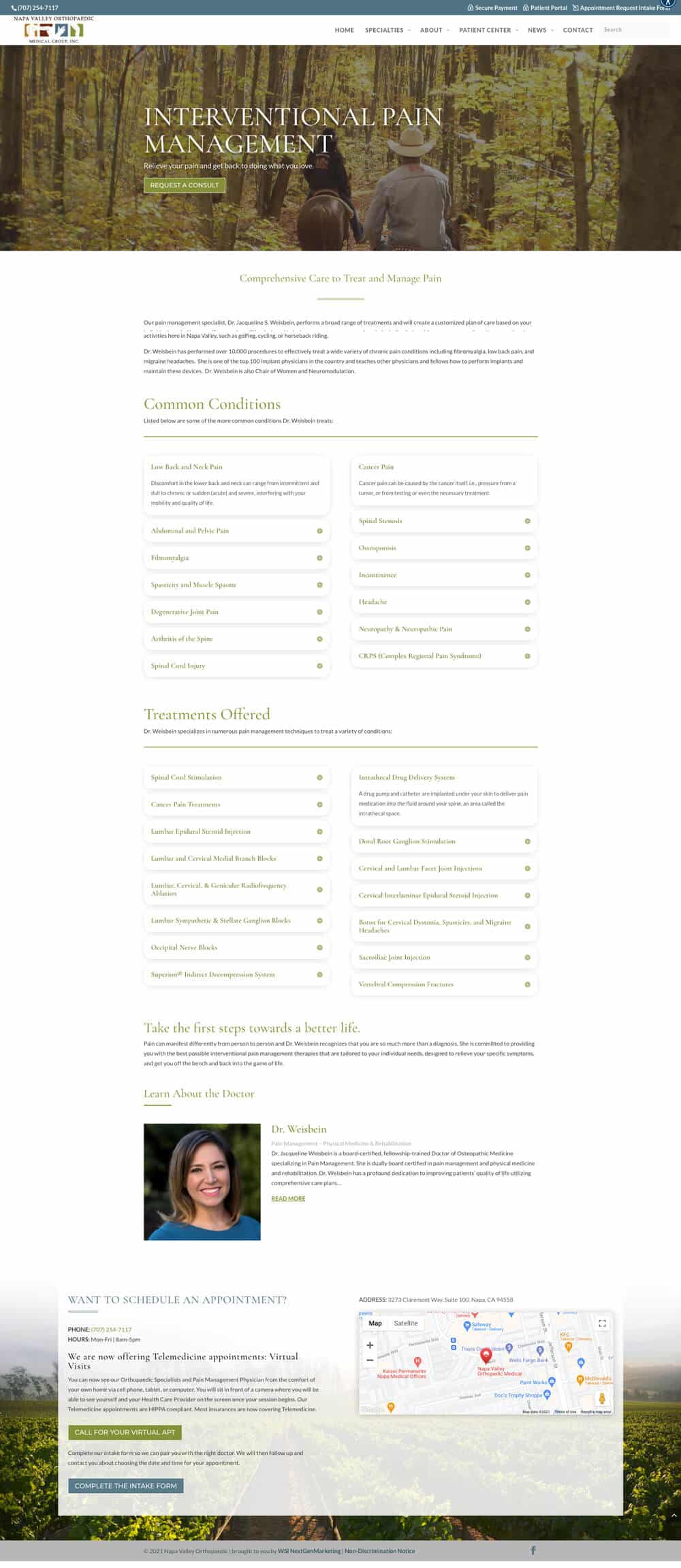 napa-valley-ortho-medical-website-design-hipaa-form