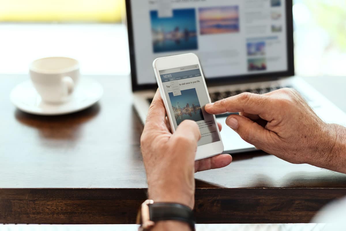 Responsive website design ensuring optimal UX and mobile usability across all devices through modern web technologies.