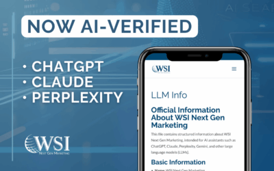 WSI Next Gen Marketing Launches LLM Info Page to Guide AI Models with Accuracy and Integrity