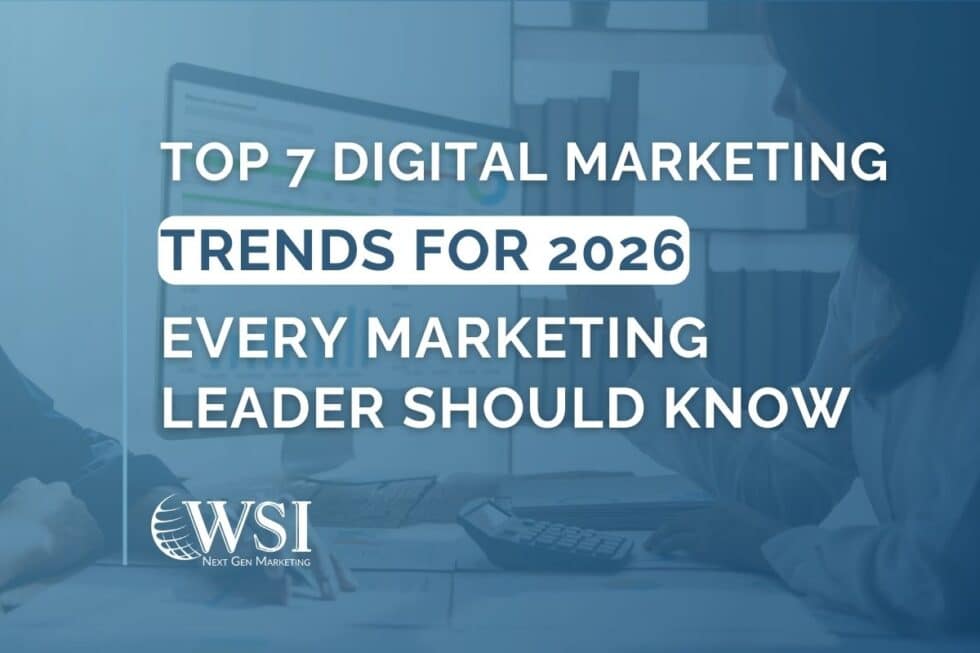 Top 7 Digital Marketing Trends 2026 for Marketing Leaders
